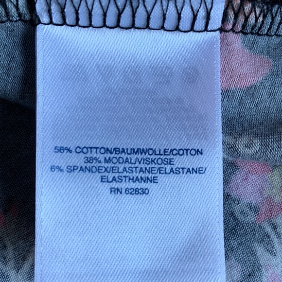 Lands End Ruffle V-Neck Top - Petite Large - Picture 7 of 15